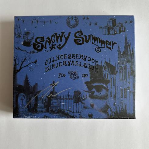 CLOSE YOUR EYES YEOJUN SIGNED 2ND MINI ALBUM 'SNOWY SUMMER
